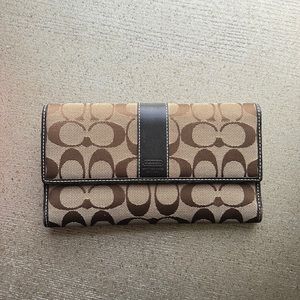 Coach Signature Bifold Wallet